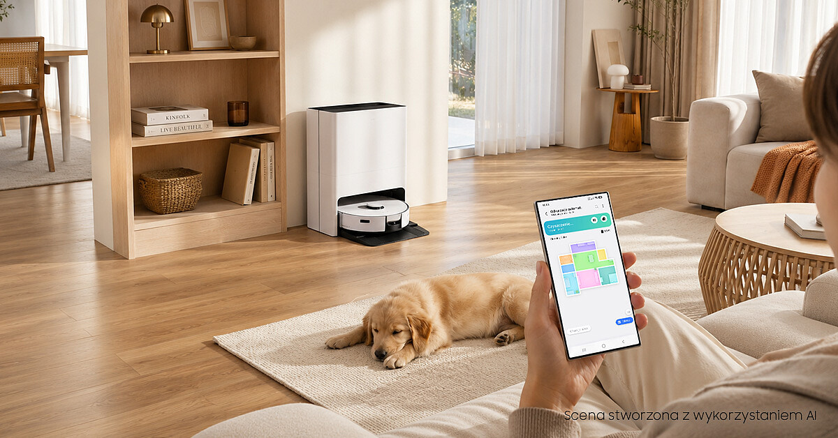 Sterowanie robota sprzątającego przy pomocy aplikacji SmartThings